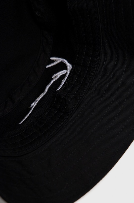 Karl Kani pamut sapka ESSKKMACCBH01BLK fekete