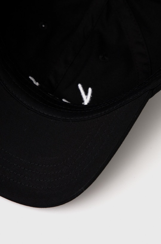 Pamučna kapa Karl Kani crna KKMACCQ12003