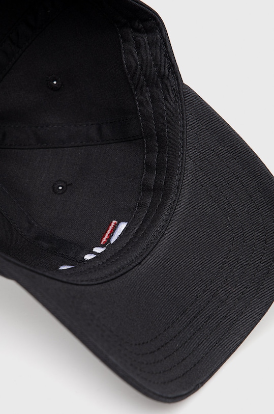 Fila șapcă din bumbac negru FCU0018