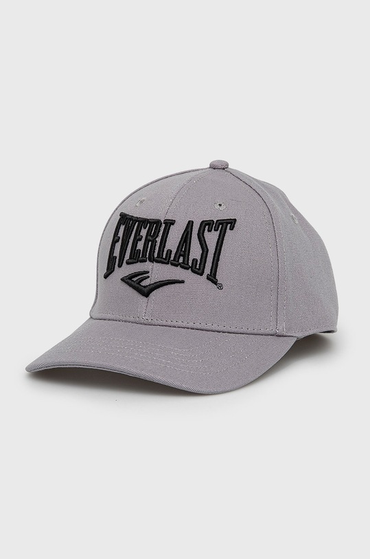 Βαμβακερό καπέλο Everlast απλικέ γκρί 899340.70