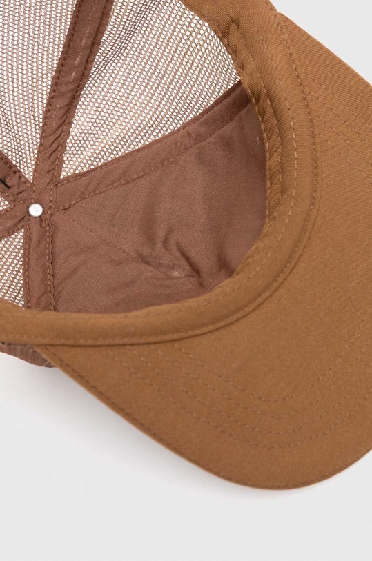 Helly Hansen czapka z daszkiem brązowy 67155