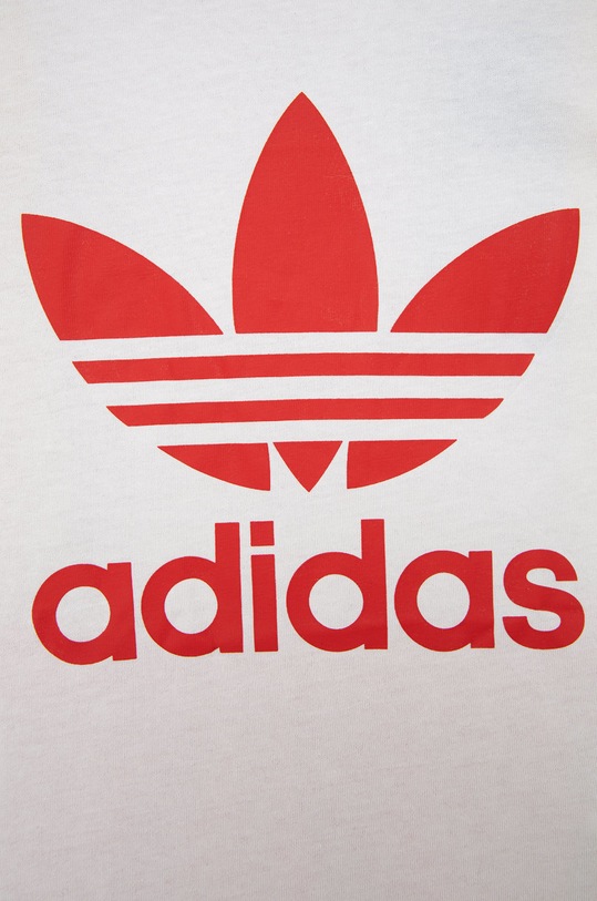 Detská bavlnená súprava adidas Originals HE4659 červená HE4659