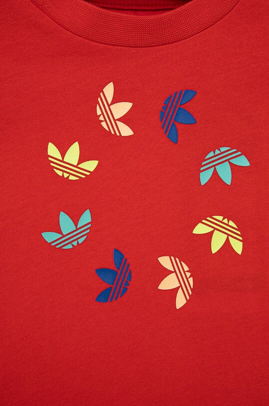 Παιδικό σετ adidas Originals κόκκινο HE6853