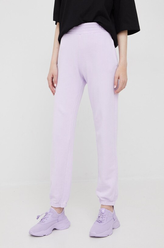 Donji dio trenirke United Colors of Benetton 3HQLDF007.920 ljubičasta SS22