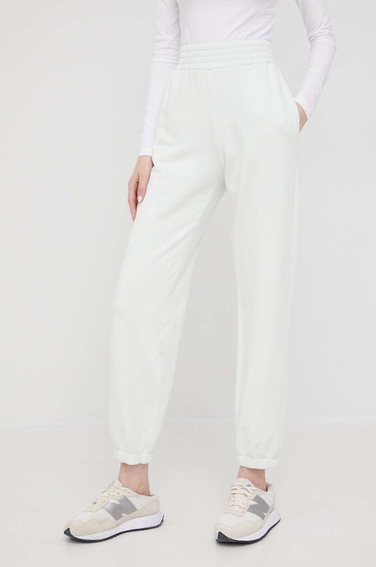 Pamučni donji dio trenirke United Colors of Benetton 3HQLDF007.909 tirkizna SS22