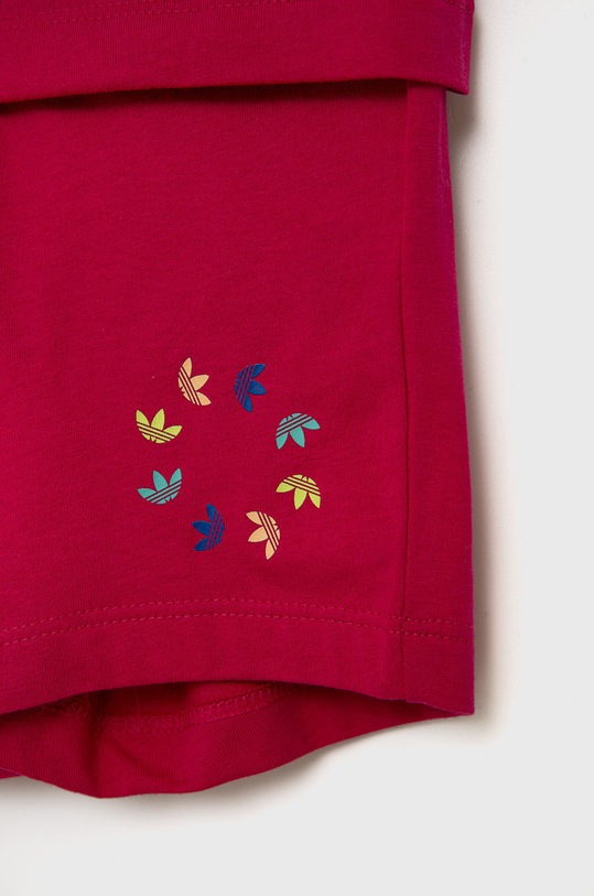 Dětská bavlněná souprava adidas Originals HE6852 růžová HE6852