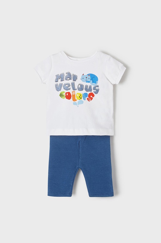 Mayoral compleu copii tricotaj alb 1723.4G.BABY