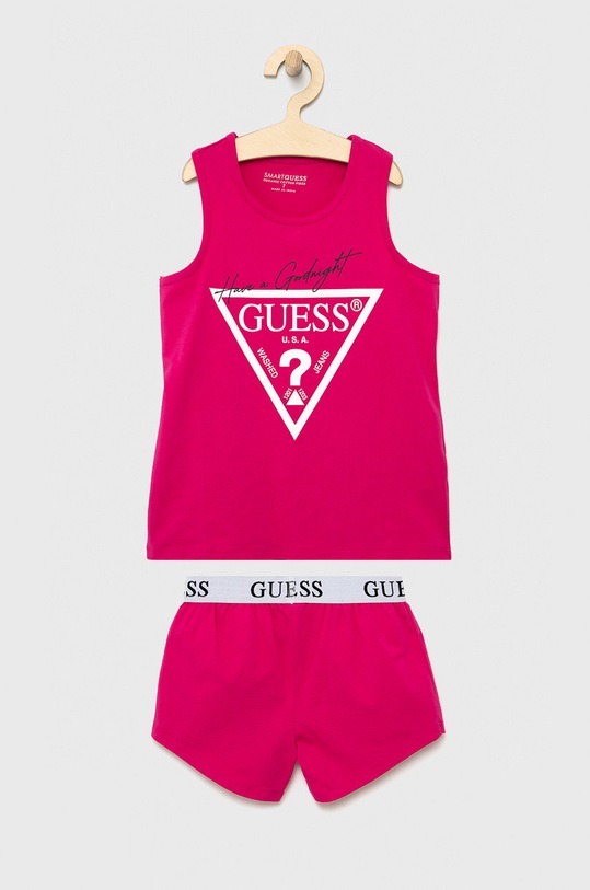 Guess gyerek pizsama együttes rózsaszín J1BG00.J1311