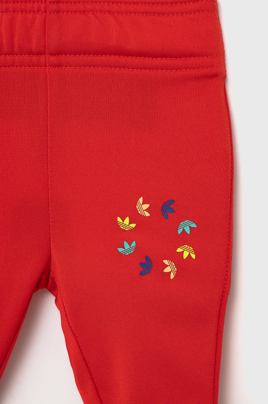 Detská tepláková súprava adidas Originals HE6855 červená HE6855