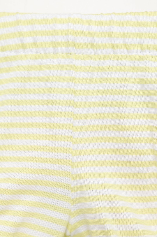 Dětská bavlněná souprava United Colors of Benetton zelená 3E5LA100H.W