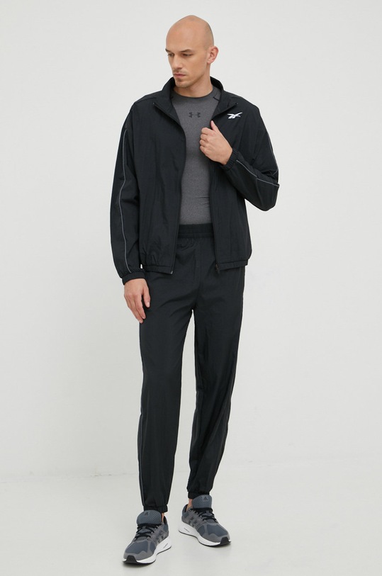 Спортивний костюм Reebok Workout Ready тканина чорний H46636