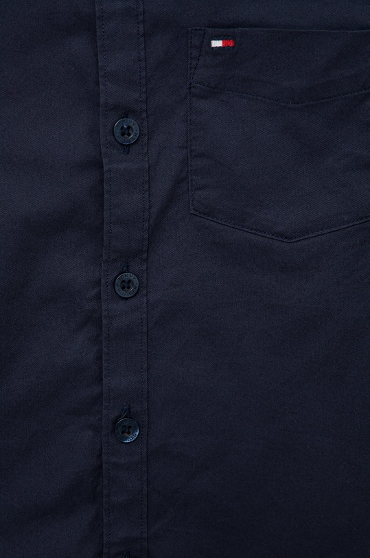 Chłopiec Tommy Hilfiger koszula dziecięca KB0KB07044.PPYY granatowy