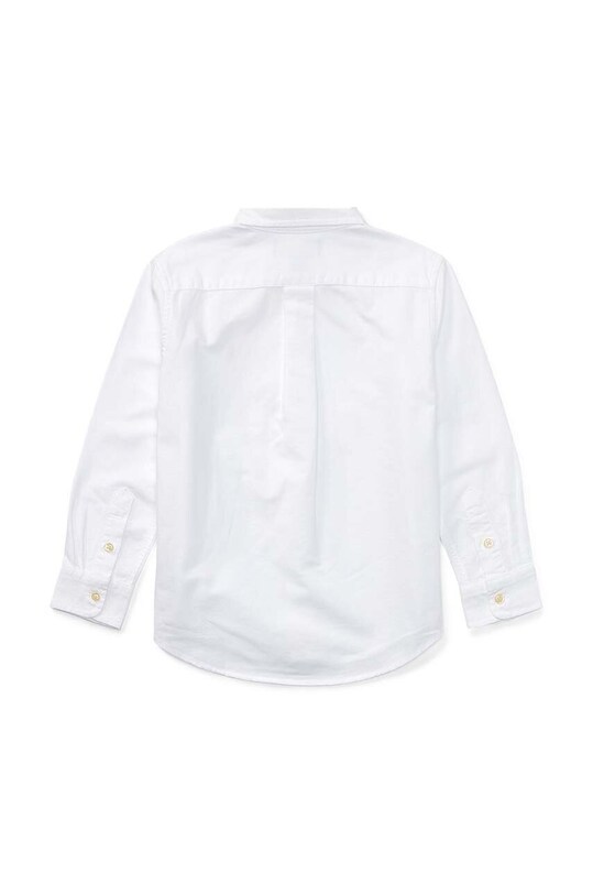 Дитяча бавовняна сорочка Polo Ralph Lauren 322819238001 білий AA00