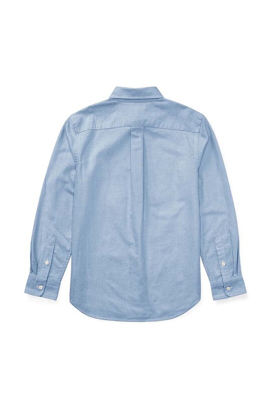Дитяча бавовняна сорочка Polo Ralph Lauren 323819238002 блакитний SS22