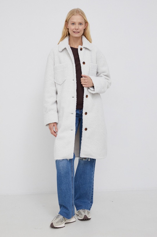 Samsoe Samsoe Płaszcz F21400017 szary SS22