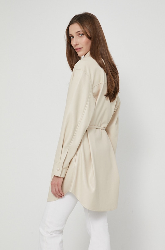 Одяг Сорочка Samsoe Samsoe F21400108 бежевий