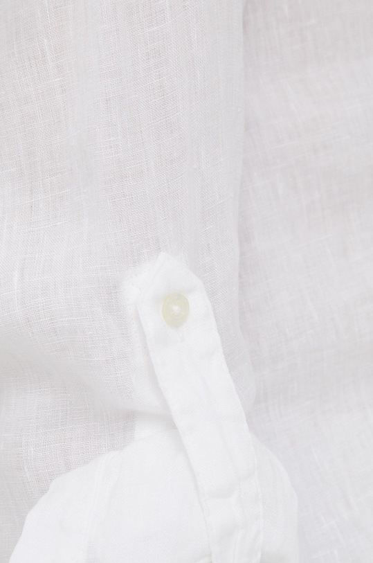 Plátěná košile Lauren Ralph Lauren 200782777001 bílá