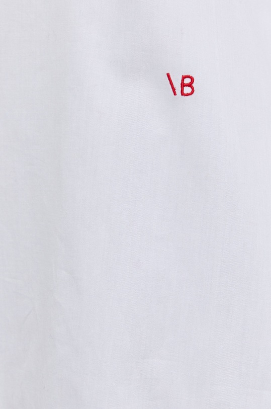 Victoria Beckham Bluzka bawełniana 1122WSH003216A biały SS22