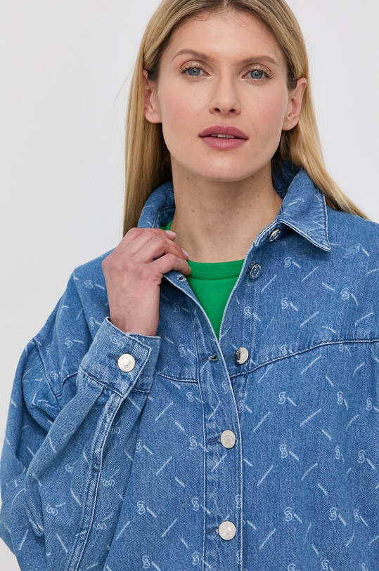 Gestuz camasa jeans 10906042 albastru