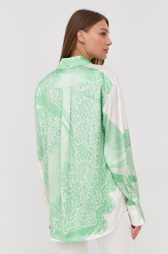 Odzież Victoria Beckham koszula 1222WSH003526D zielony