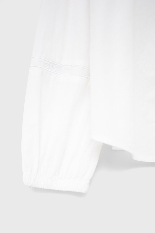 Dziewczynka Tommy Hilfiger Koszula bawełniana dziecięca KG0KG06289.PPYY biały