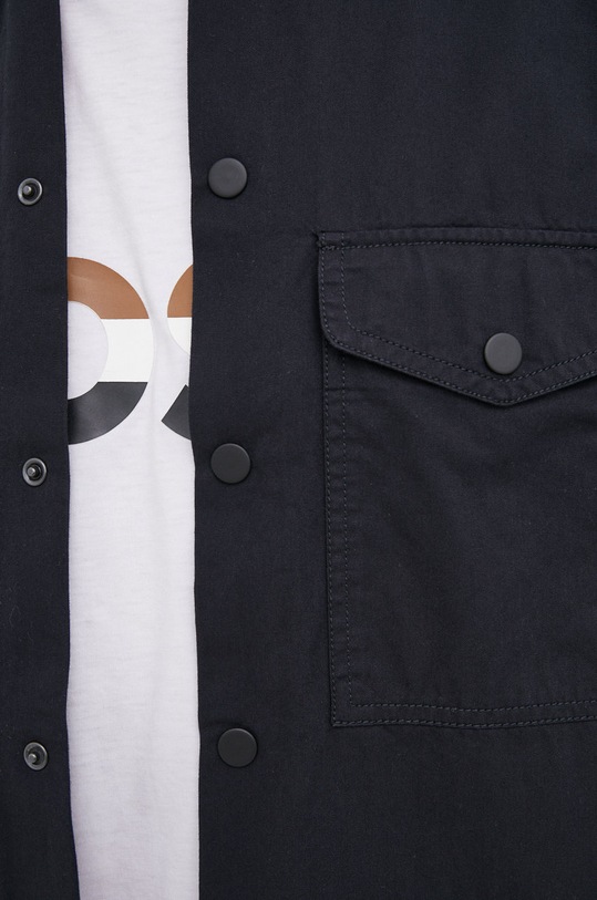 BOSS koszula bawełniana BOSS CASUAL 50450145 50450145 czarny SS22