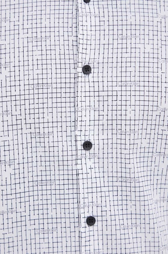 Košile Calvin Klein K10K108440.PPYY bílá SS22