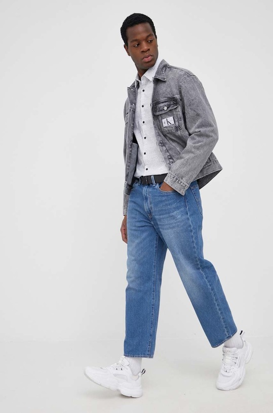 Oblečení Košile Calvin Klein K10K108440.PPYY bílá