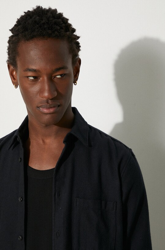 Samsoe Samsoe cotton shirt M20400058 black