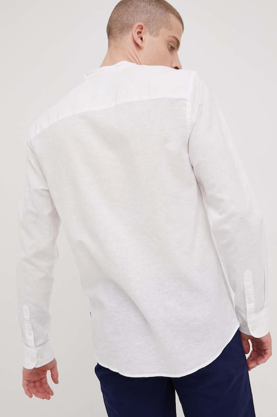 Ruházat Only & Sons lenvászon ing 22019173.White fehér