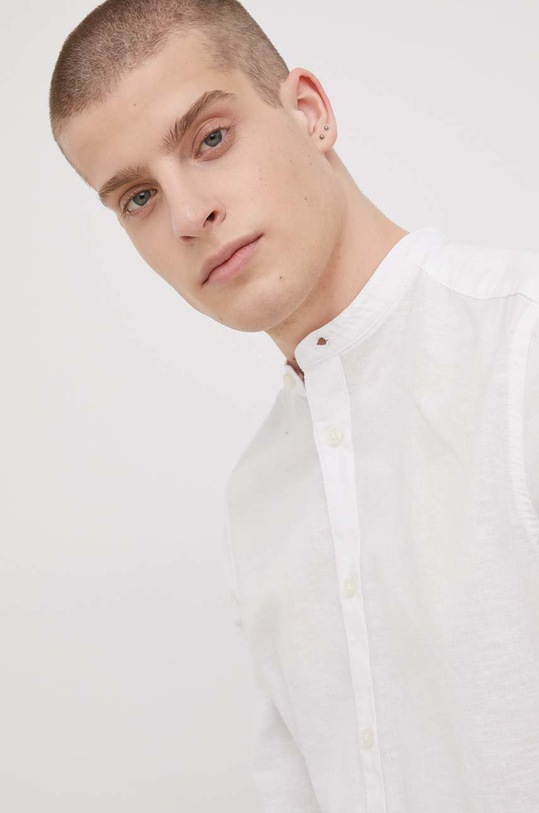 Only & Sons lenvászon ing fehér 22019173.White