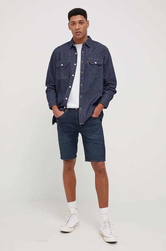Oblečení Džínová košile Levi's 19573.0135 námořnická modř