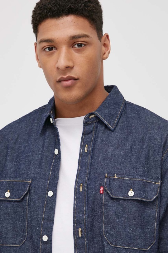 Džínová košile Levi's 19573.0135 námořnická modř