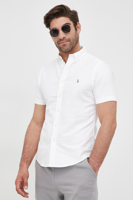 Polo Ralph Lauren koszula bawełniana 710787736003 biały 710787736003