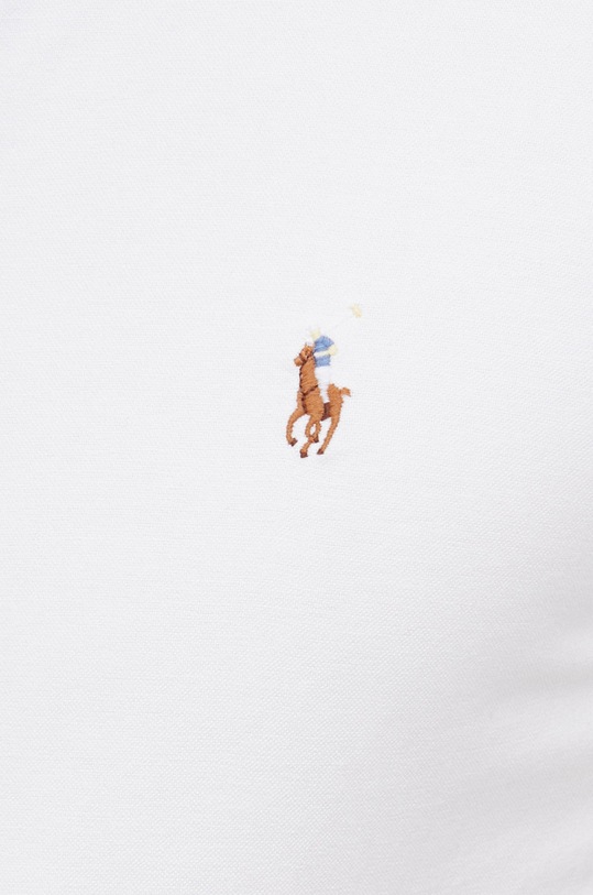 Bavlnená košeľa Polo Ralph Lauren 710787736003 biela