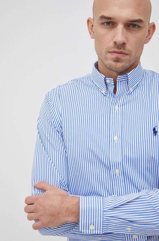 Polo Ralph Lauren Koszula 710859881001 casual niebieski 710859881001