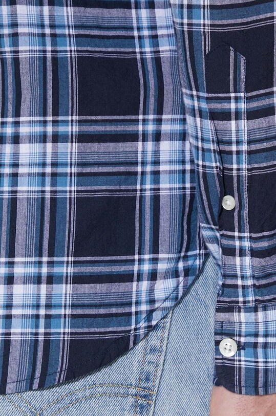 Woolrich cotton shirt CFWOSI0073MRUT2909 navy