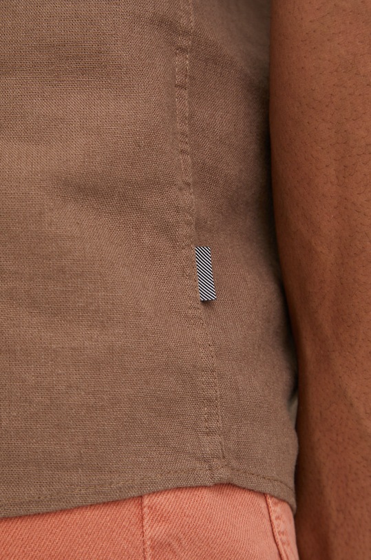 Solid camasa de in 21106381.181015 maro SS23