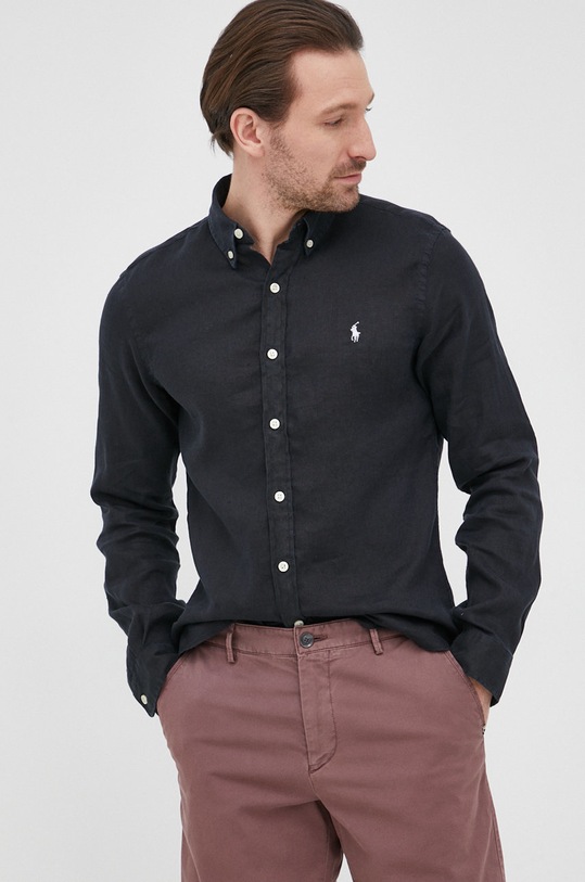 Polo Ralph Lauren len ing sötétkék 710829443011
