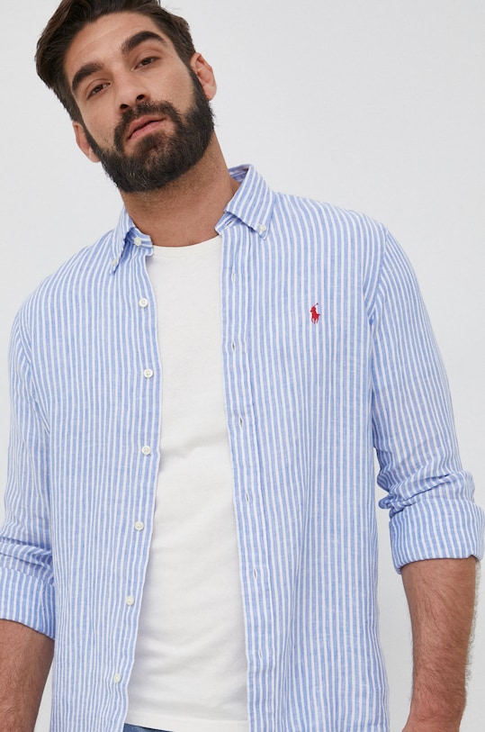 Plátěná košile Polo Ralph Lauren 710873446001