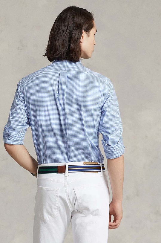 Polo Ralph Lauren koszula 710832480004 710832480004 niebieski SS22