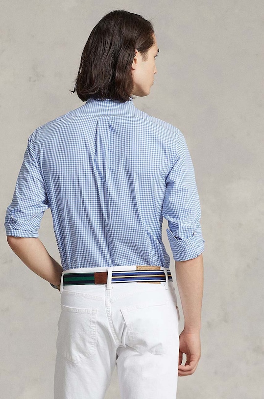 Polo Ralph Lauren koszula 710832480004 710832480004 niebieski SS22