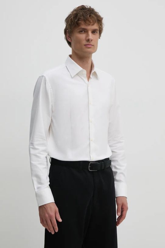 BOSS camasa lung bej 50470583