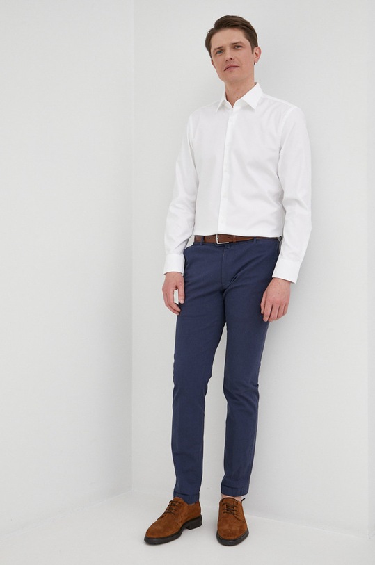 Košeľa BOSS 50470583 biela AA00