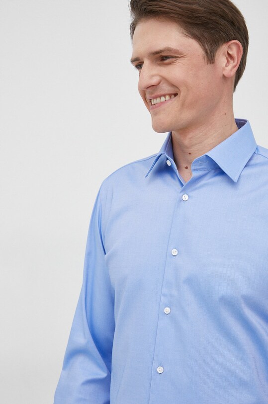 Сорочка BOSS довгий блакитний 50470583