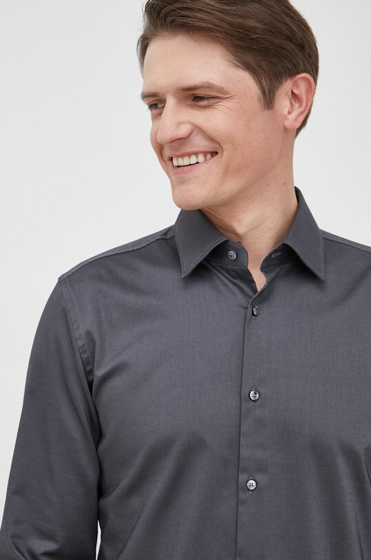 Одежда Рубашка BOSS 50470583 серый