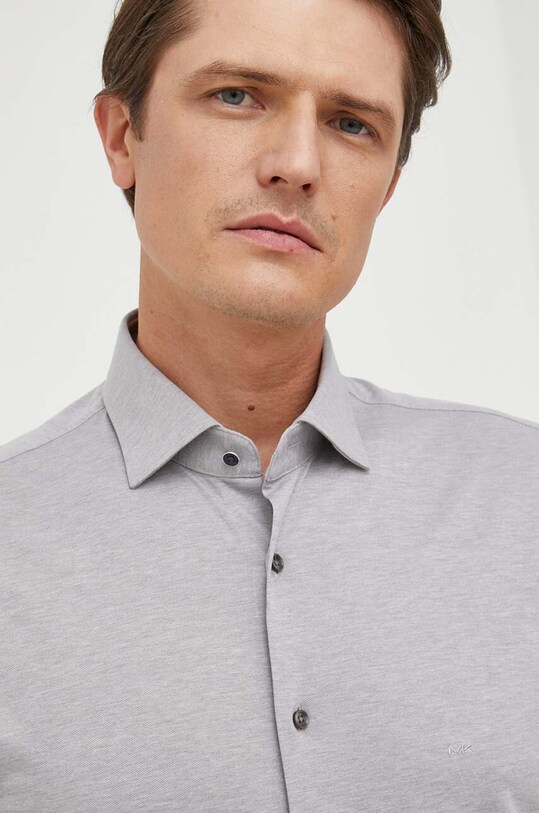 Košile Michael Kors šedá MD0MD91392