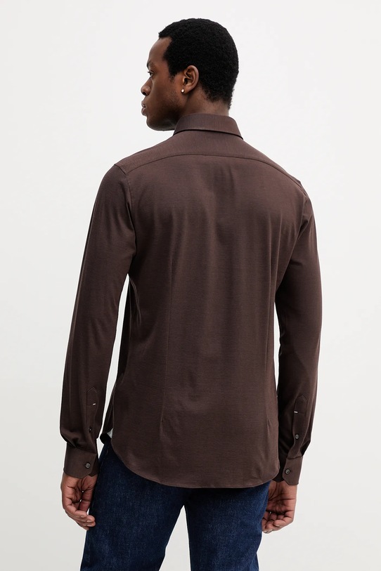 Odzież Michael Kors koszula bawełniana MD0MD91392 brązowy