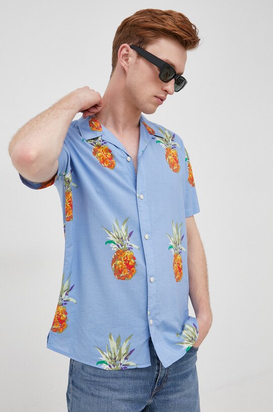 Košulja Selected Homme plava 16084699.Allure