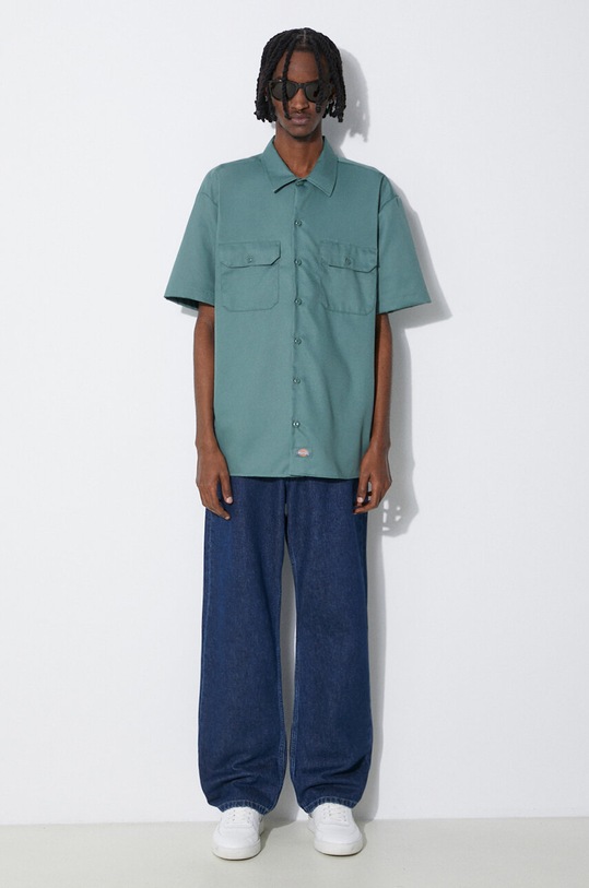 Dickies camasa DK0A4XK7BLK verde SS25